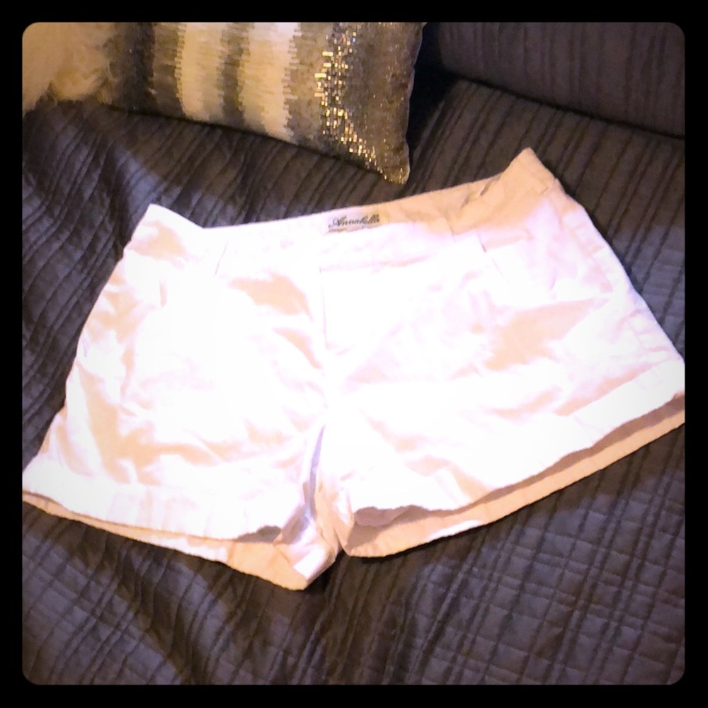 White shorts